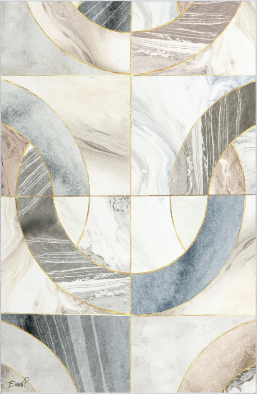 Anglure Gray 5' x 7'7 Rug