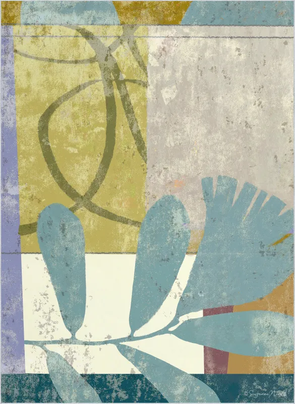 Mills Cottage Gray 7'7 x 10'5 Rug