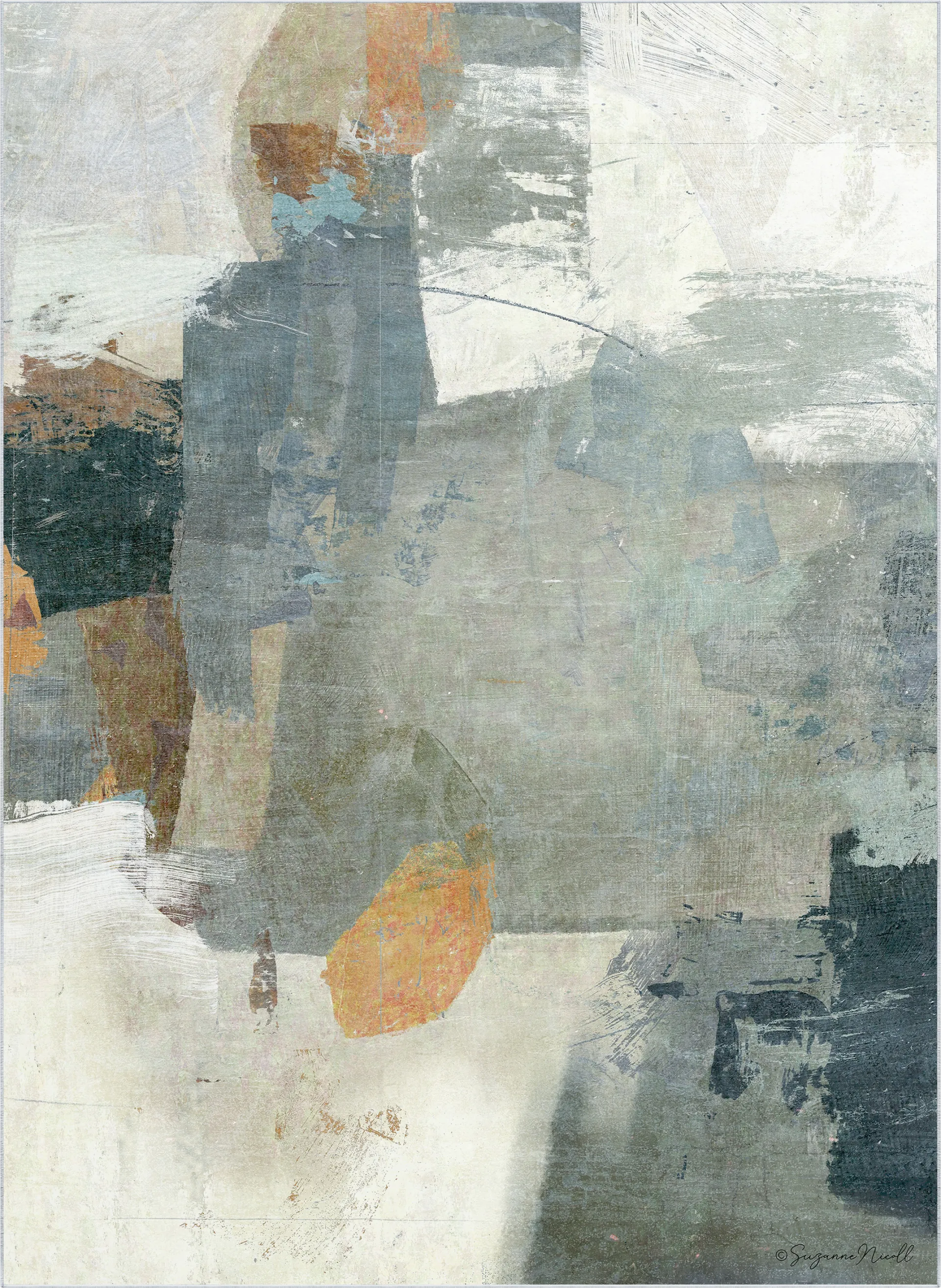 Wisereaver Gray 7'7 x 10'5 Rug - Image 1