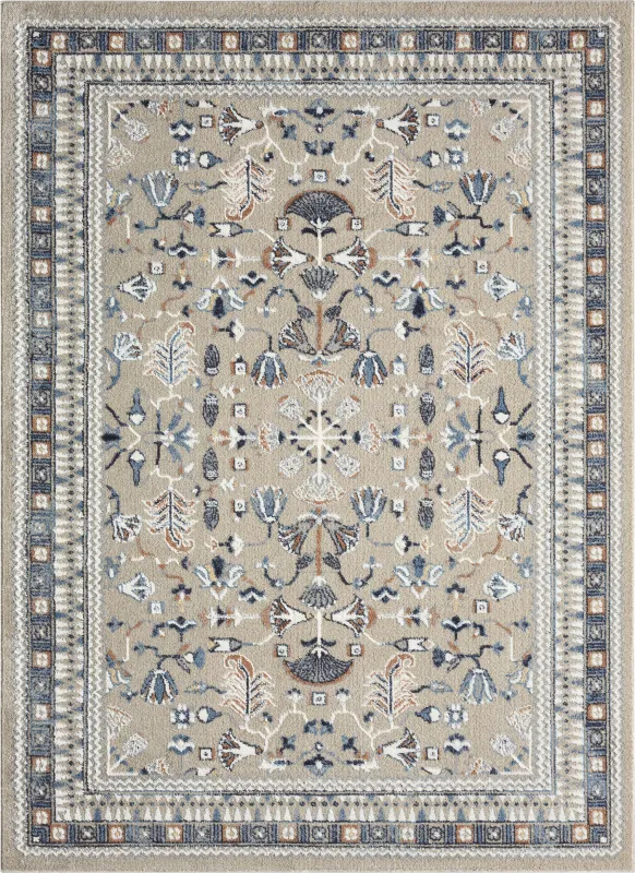 Evette Rios Jakue Blue 7'9 x 9'9 Rug