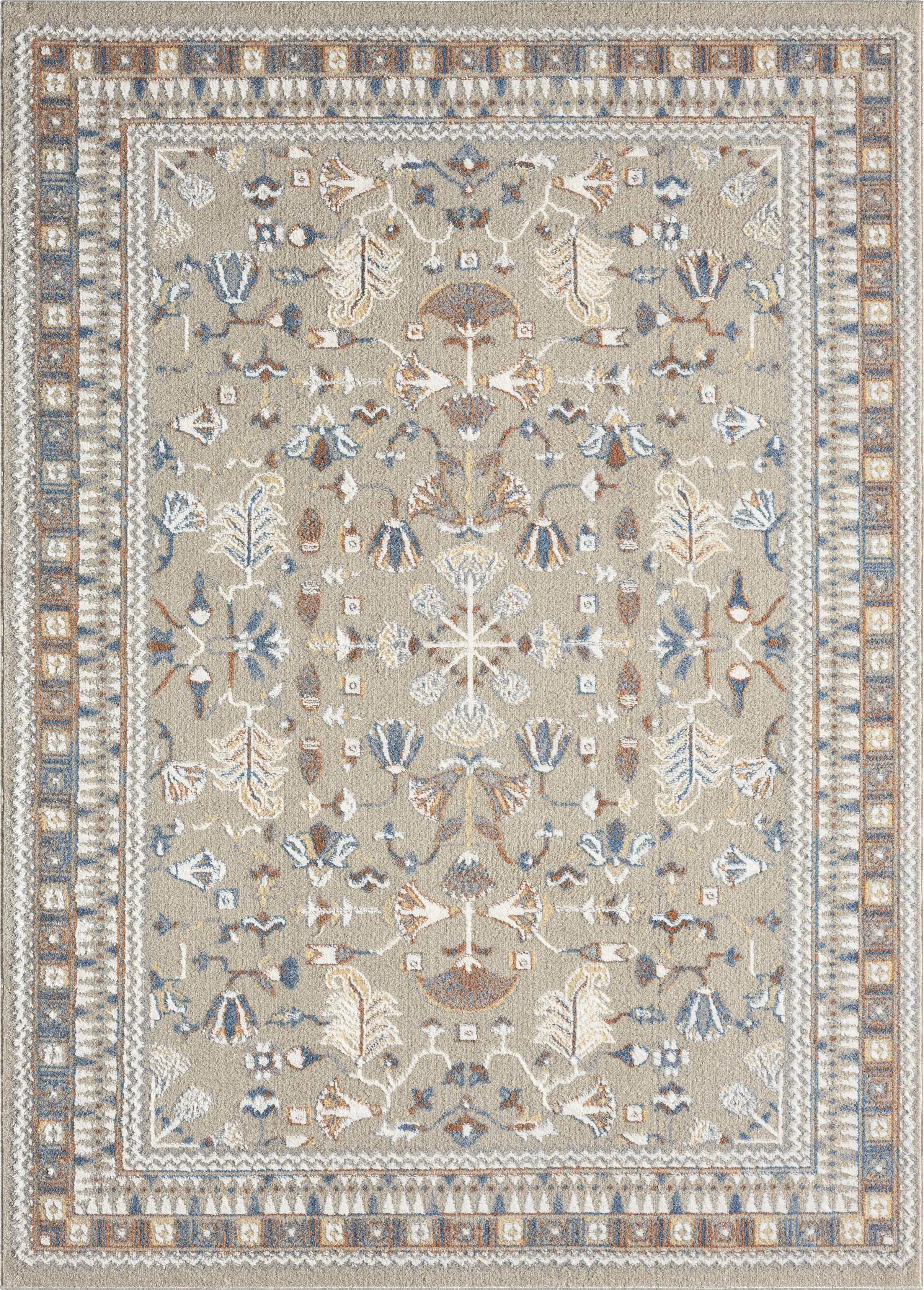 Evette Rios Jakue Rust 7'9 x 9'9 Rug - Thumbnail - Image 1