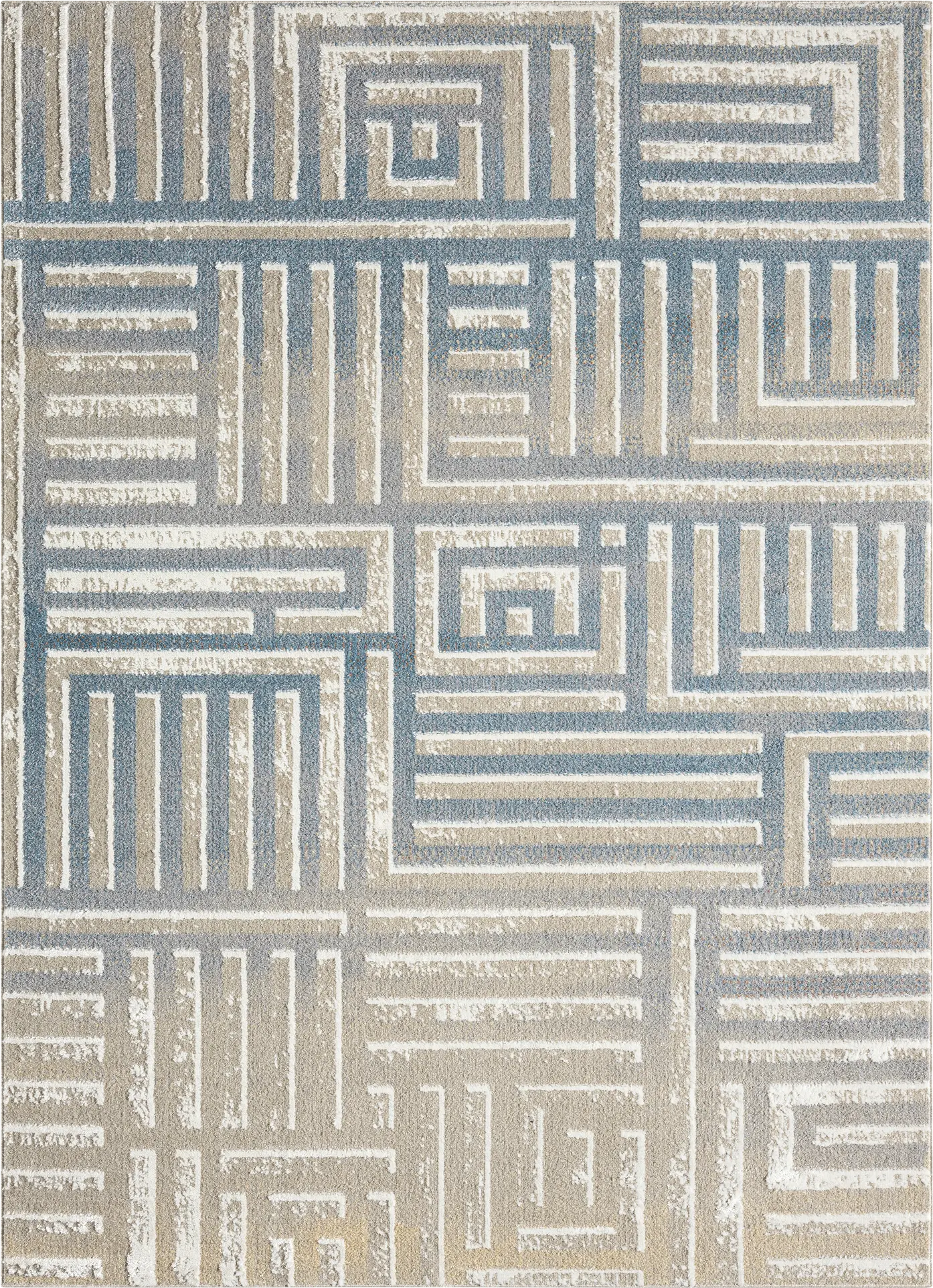 Evette Rios Udae Blue 7'9 x 9'9 Rug