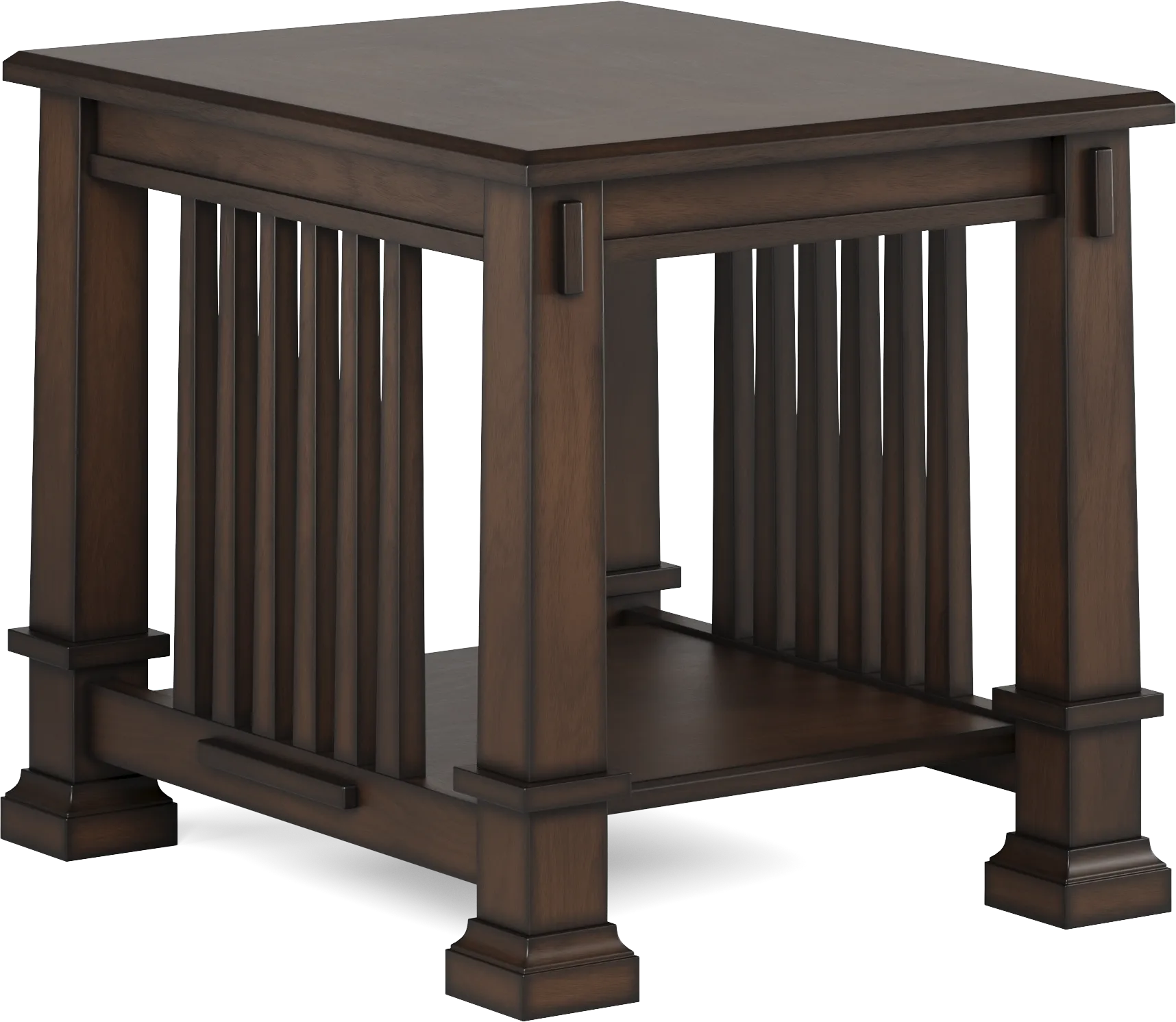 Clairfield Tobacco End Table - Image 1