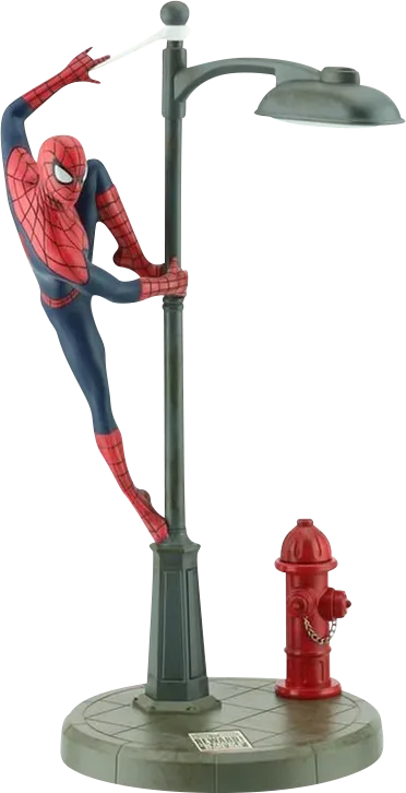 Super Heroes Decor Multi Spiderman Desk Lamp