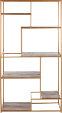 Fancei Natural Bookcase