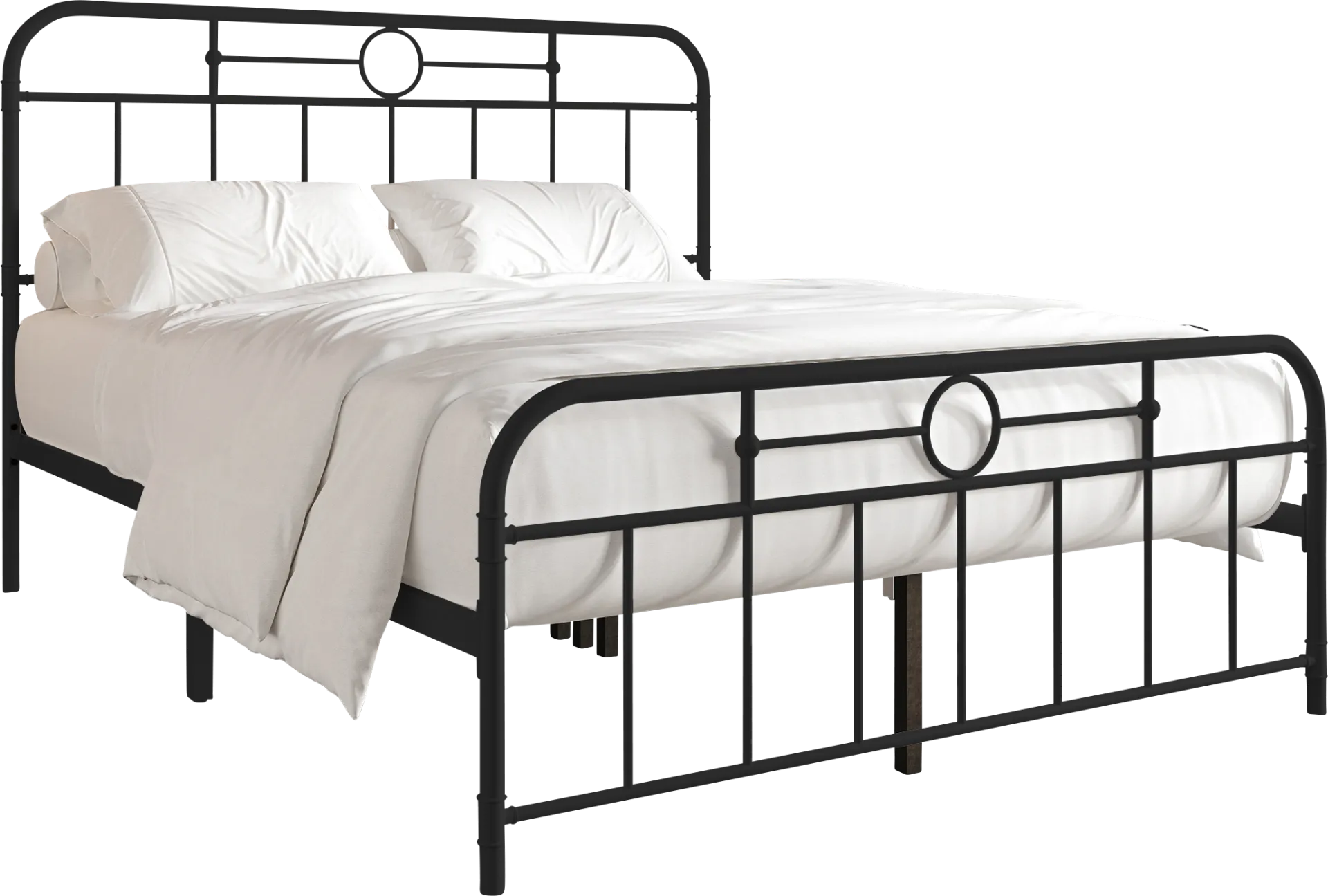 Oceanwell Black Full Bed - Image 1
