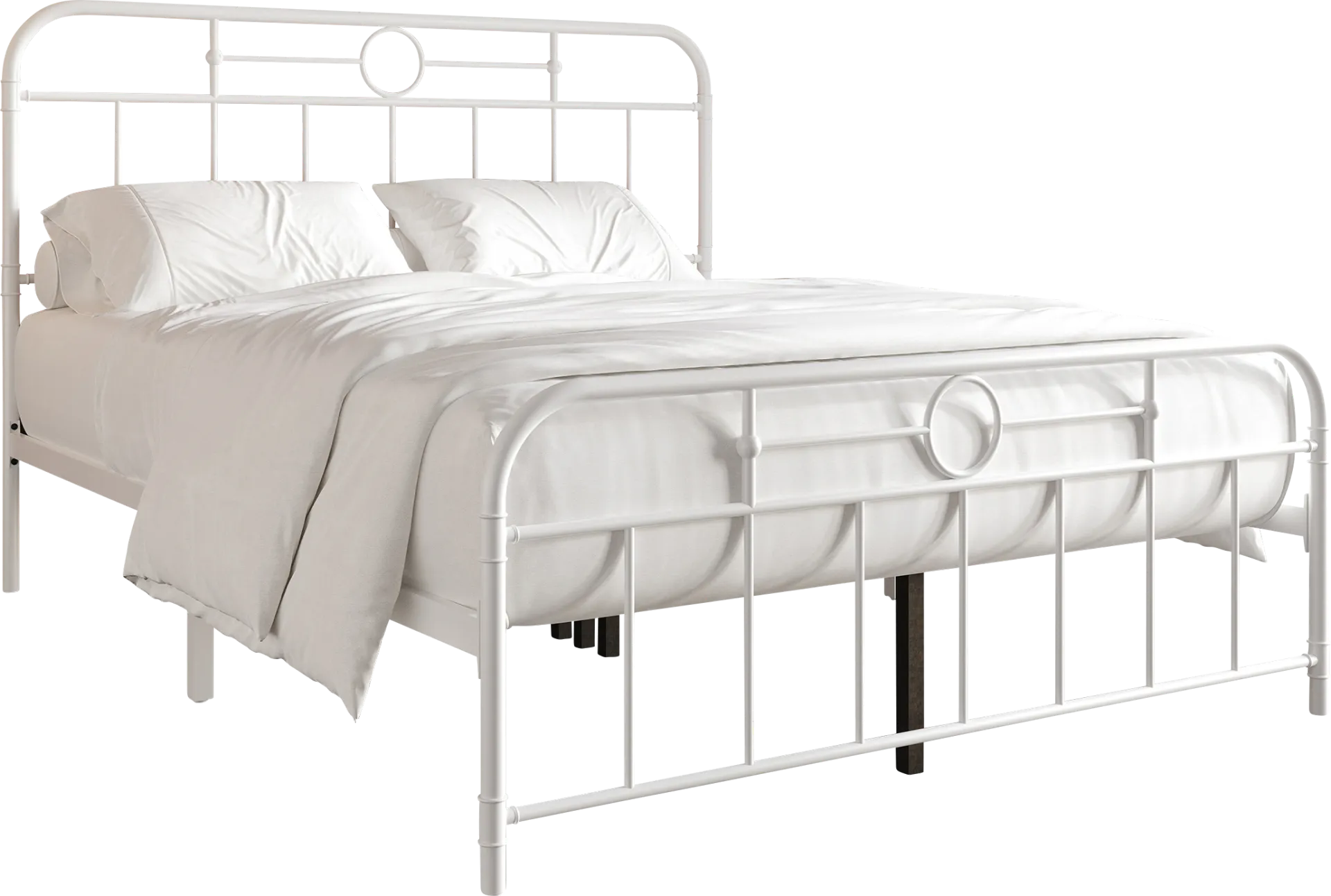 Oceanwell White Full Bed - Image 1