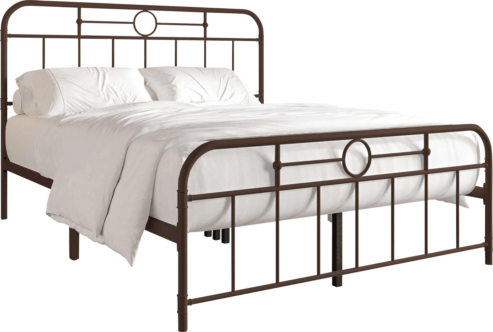 Oceanwell Brown Full Bed - Thumbnail - Image 1