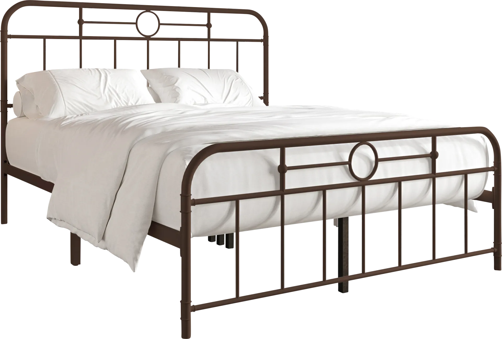 Oceanwell Brown Queen Bed - Image 1