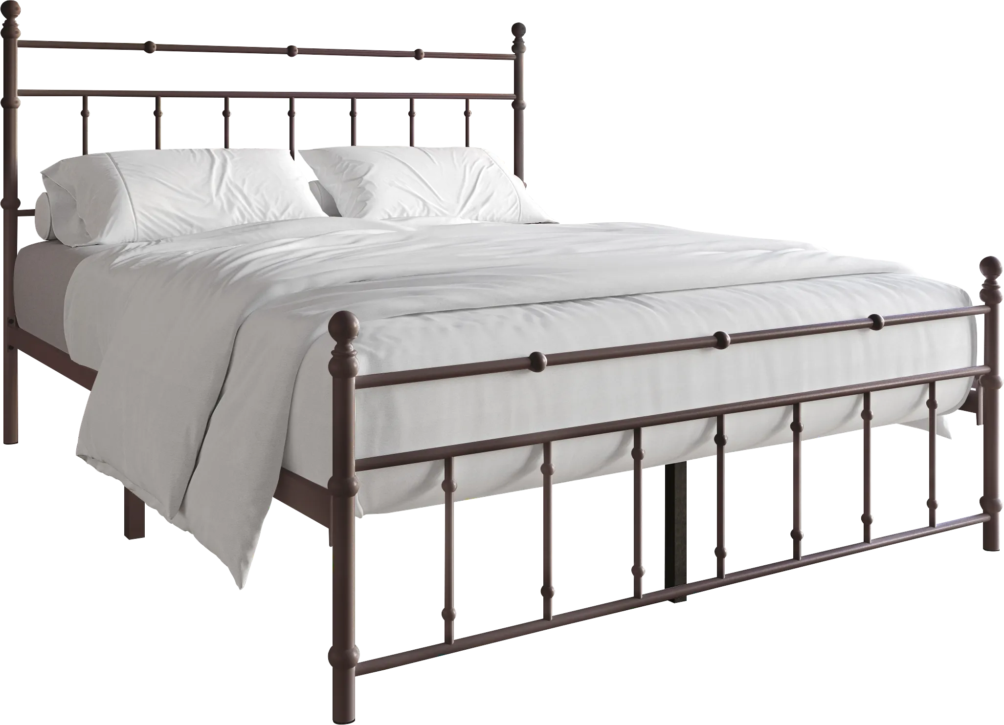 Griffincast Brown King Bed