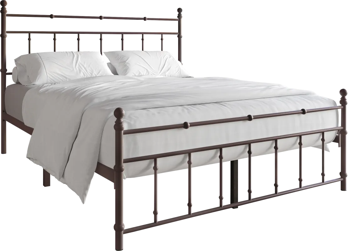 Griffincast Brown Queen Bed