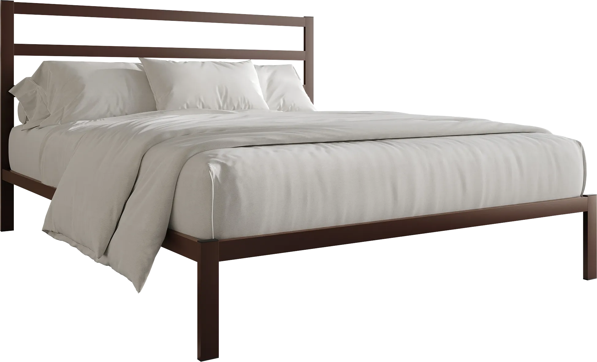 Mazefruit Brown Full Bed - Thumbnail - Image 1
