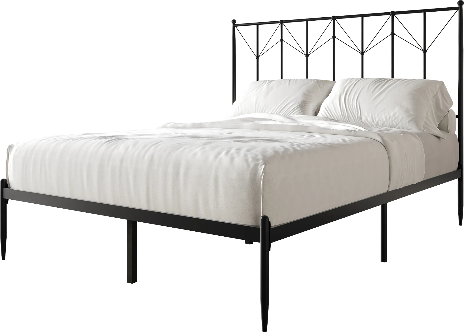 Yewair Black Twin Bed - Thumbnail - Image 1
