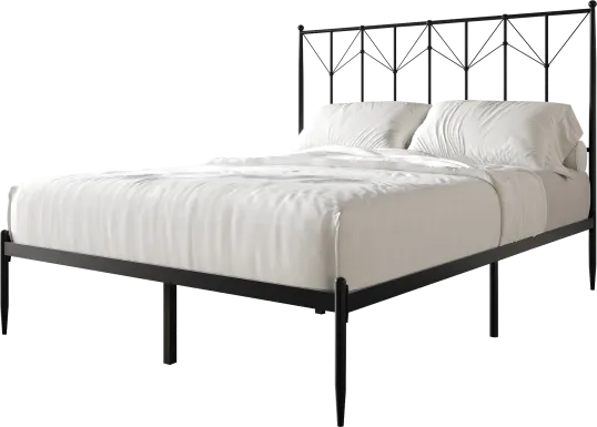 Yewair Black Queen Bed