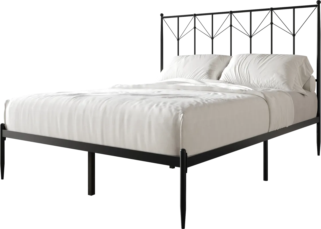 Yewair Black Twin Bed