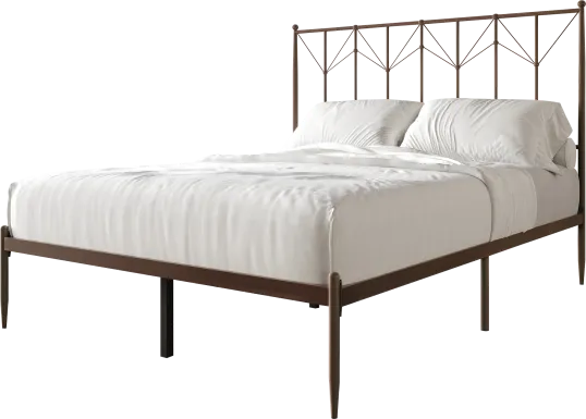 Yewair Brown King Bed