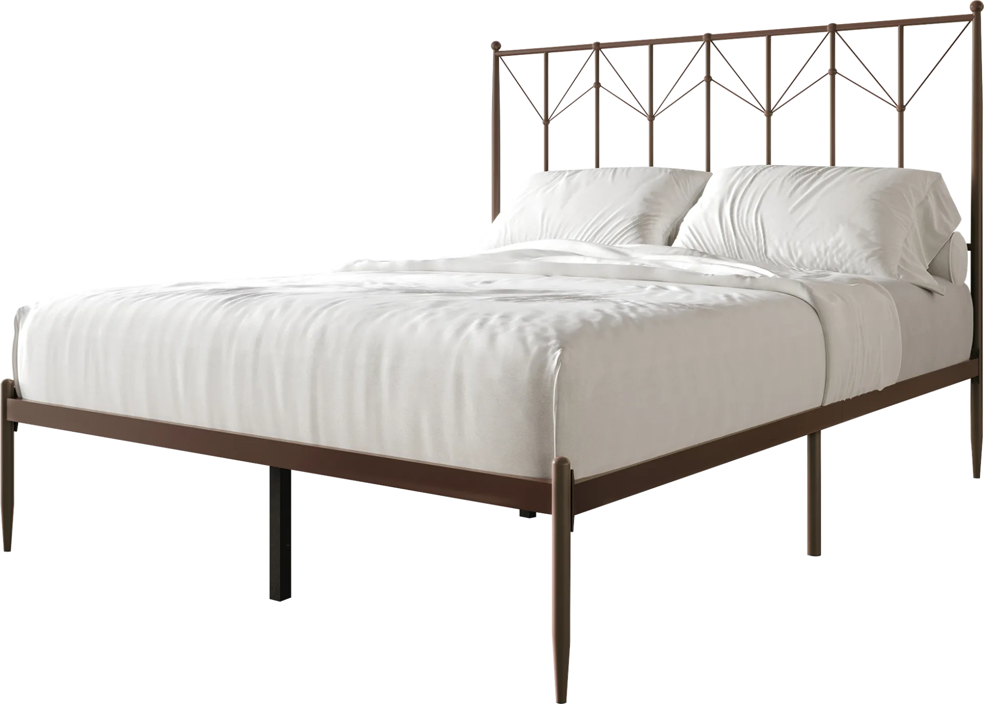 Yewair Brown Twin Bed - Image 1