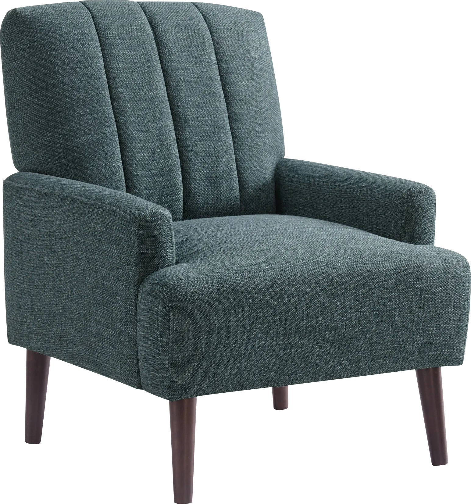 Yejide Teal Accent Chair - Image 1