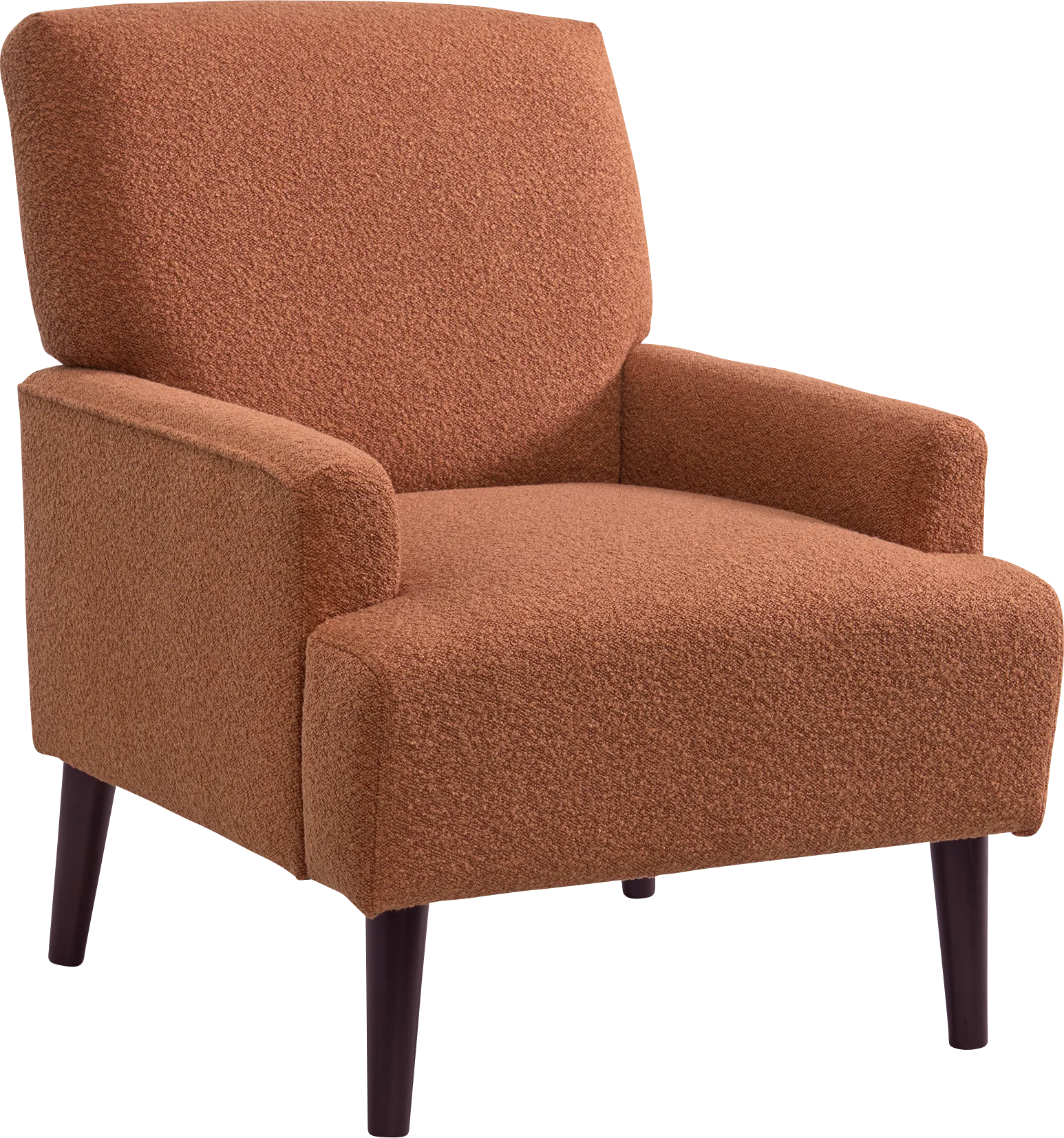 Yejide Orange Accent Chair - Thumbnail - Image 1