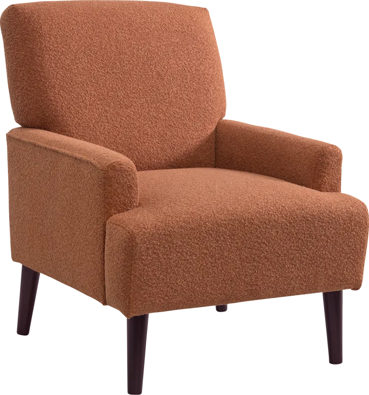 Yejide Orange Accent Chair