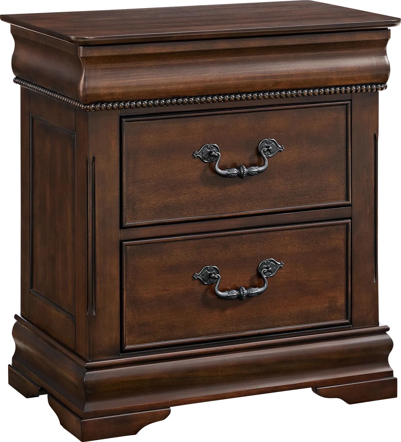 Lerato Cherry Nightstand - Thumbnail - Image 1