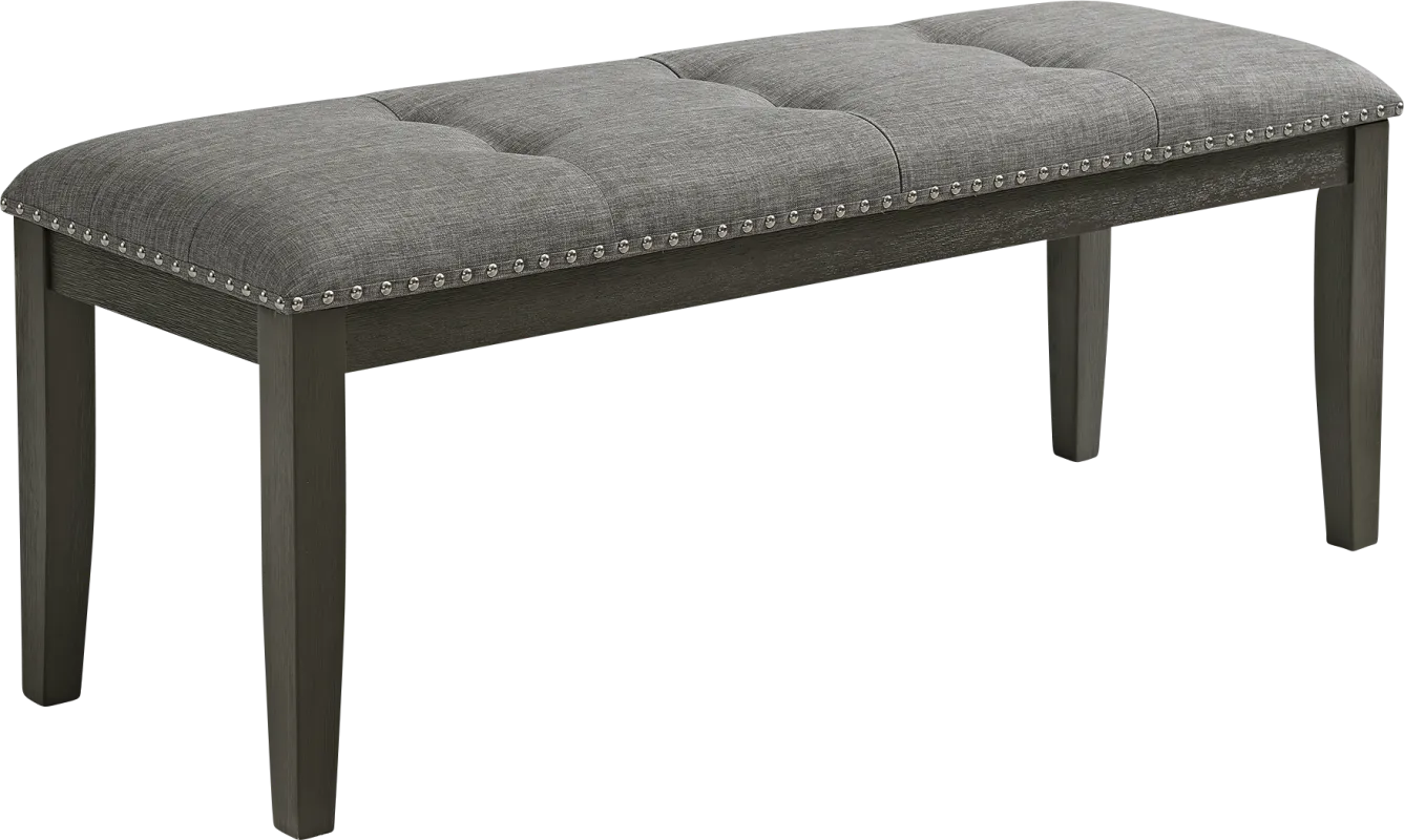 Chinara Charcoal Bench