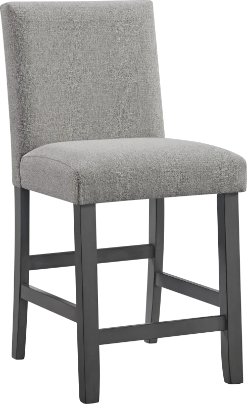 Lulama Gray Counter Height Stool, Set of 2