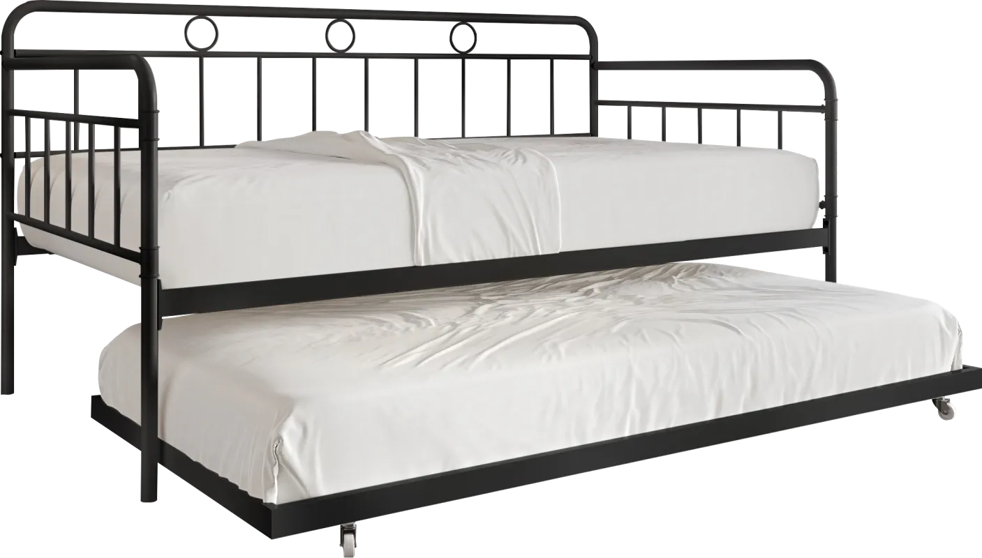 Blossomotors Black Daybed