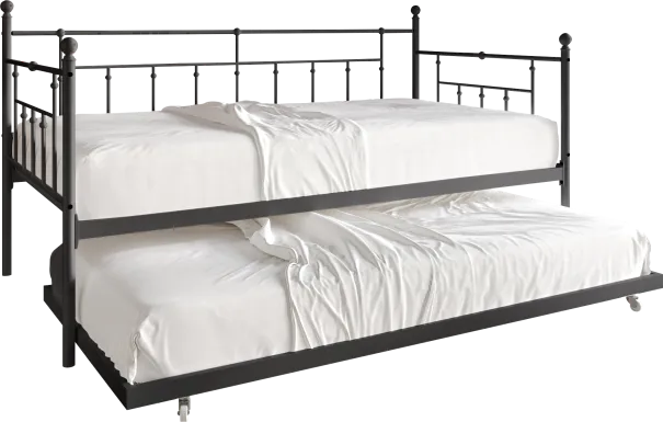 Blossomtube Black Daybed