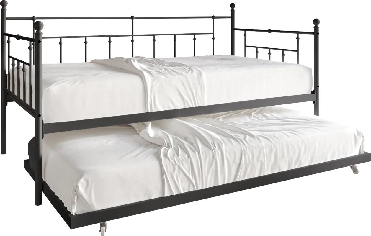 Blossomtube Black Daybed
