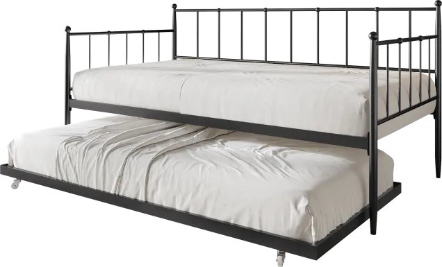 Saturnetworks Black Daybed