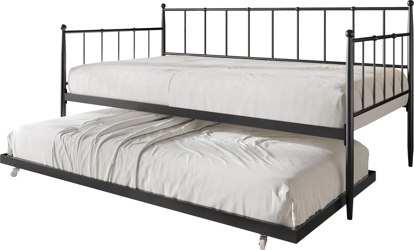 Saturnetworks Black Daybed