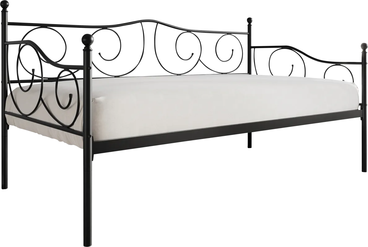 Sawwarers Black Daybed