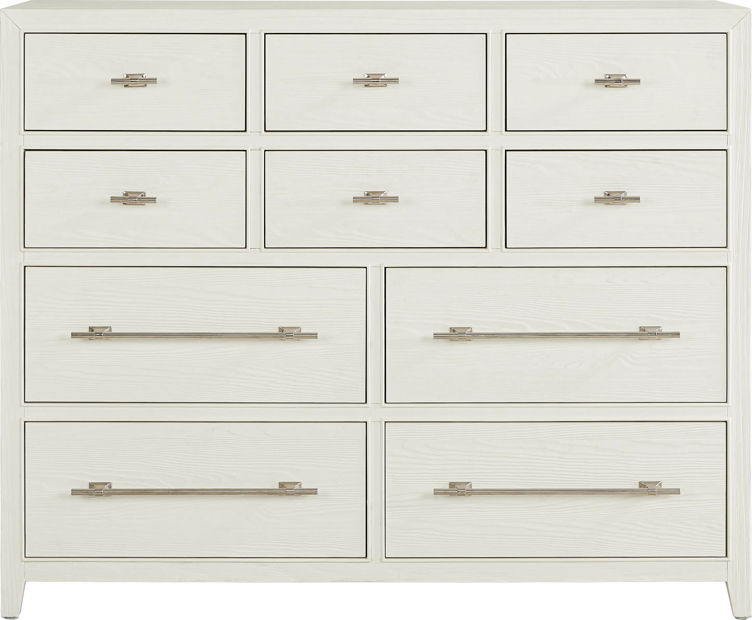 Aruba White 7 Pc Queen Panel Bedroom - Thumbnail - Image 6