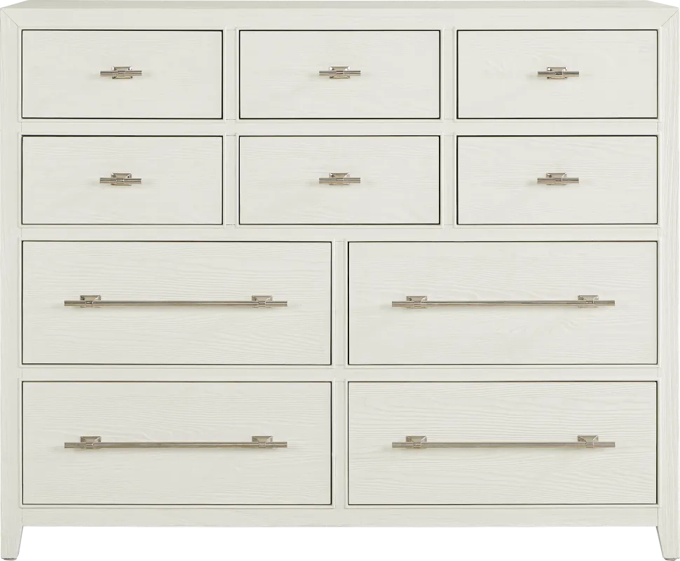 Aruba White Dresser