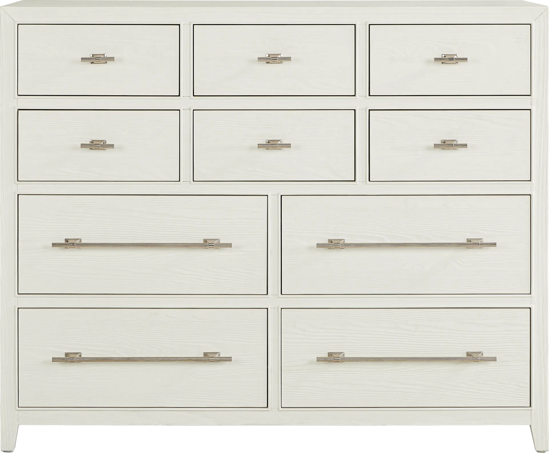 Aruba White 7 Pc Queen Panel Bedroom - Image 6