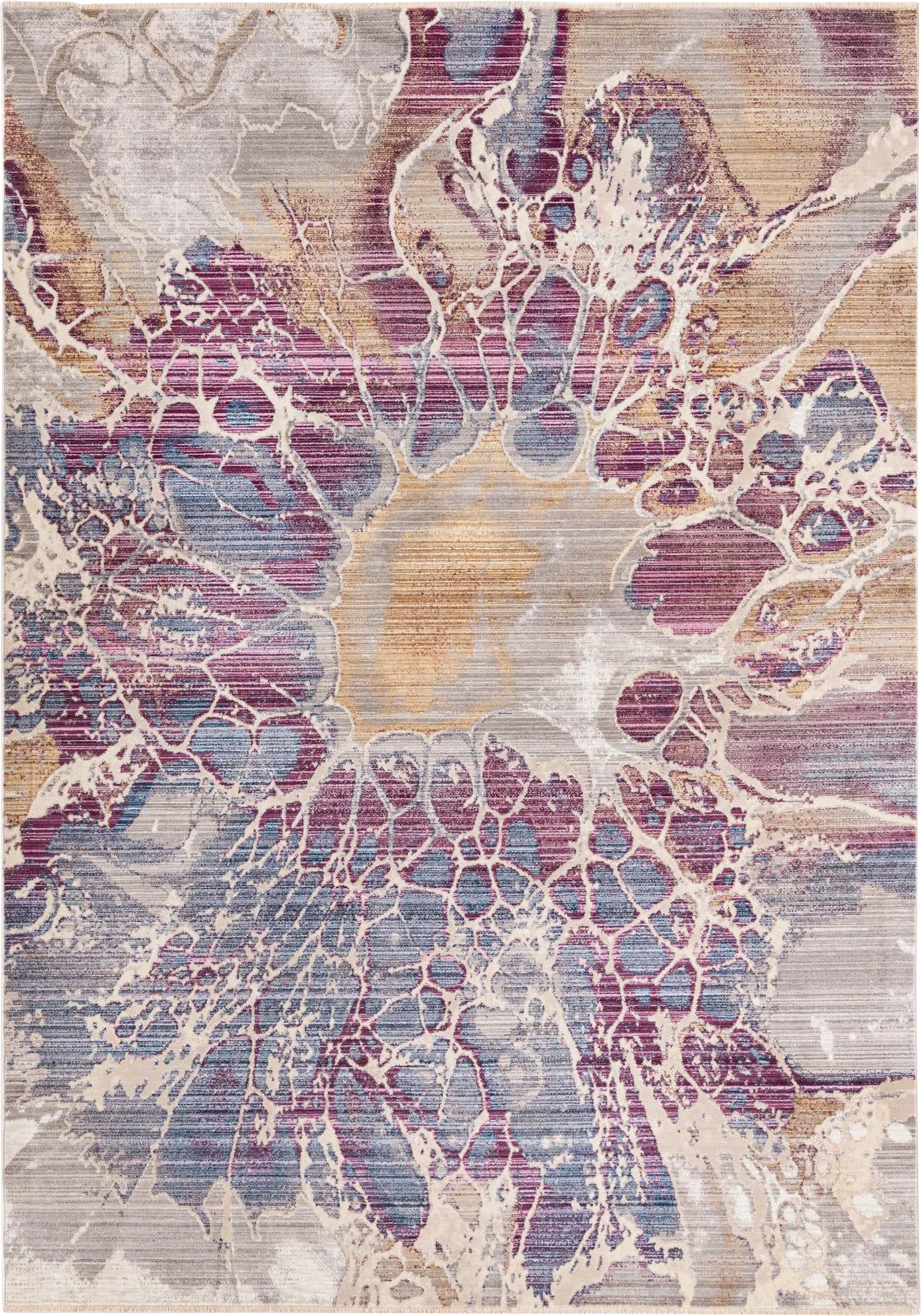 Aedinia Purple 7'10 x 9'8 Rug - Image 1