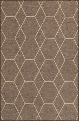 Jutta Brown 5'5 x 8' Rug