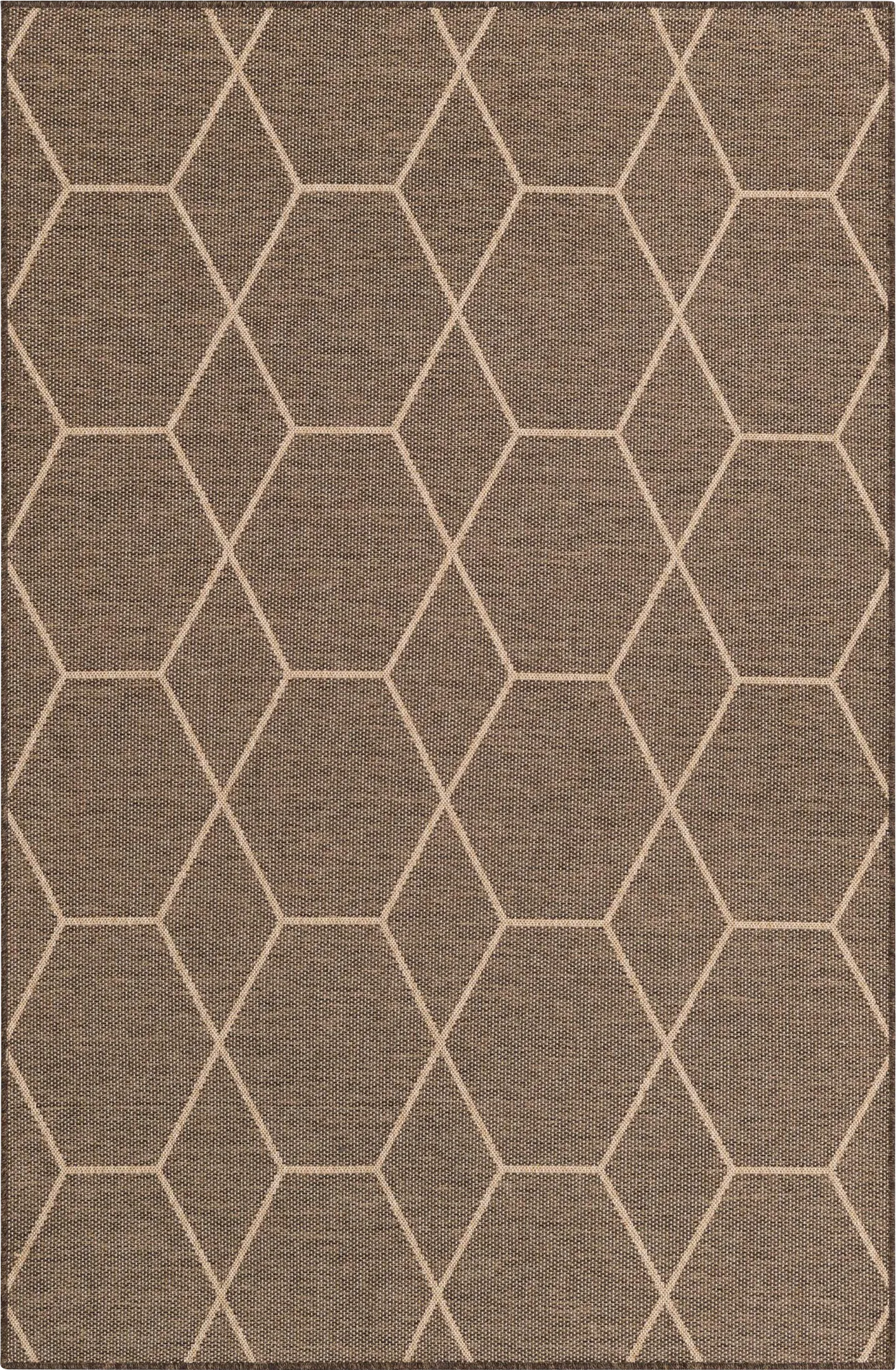 Jutta Brown 5'5 x 8' Rug - Image 1