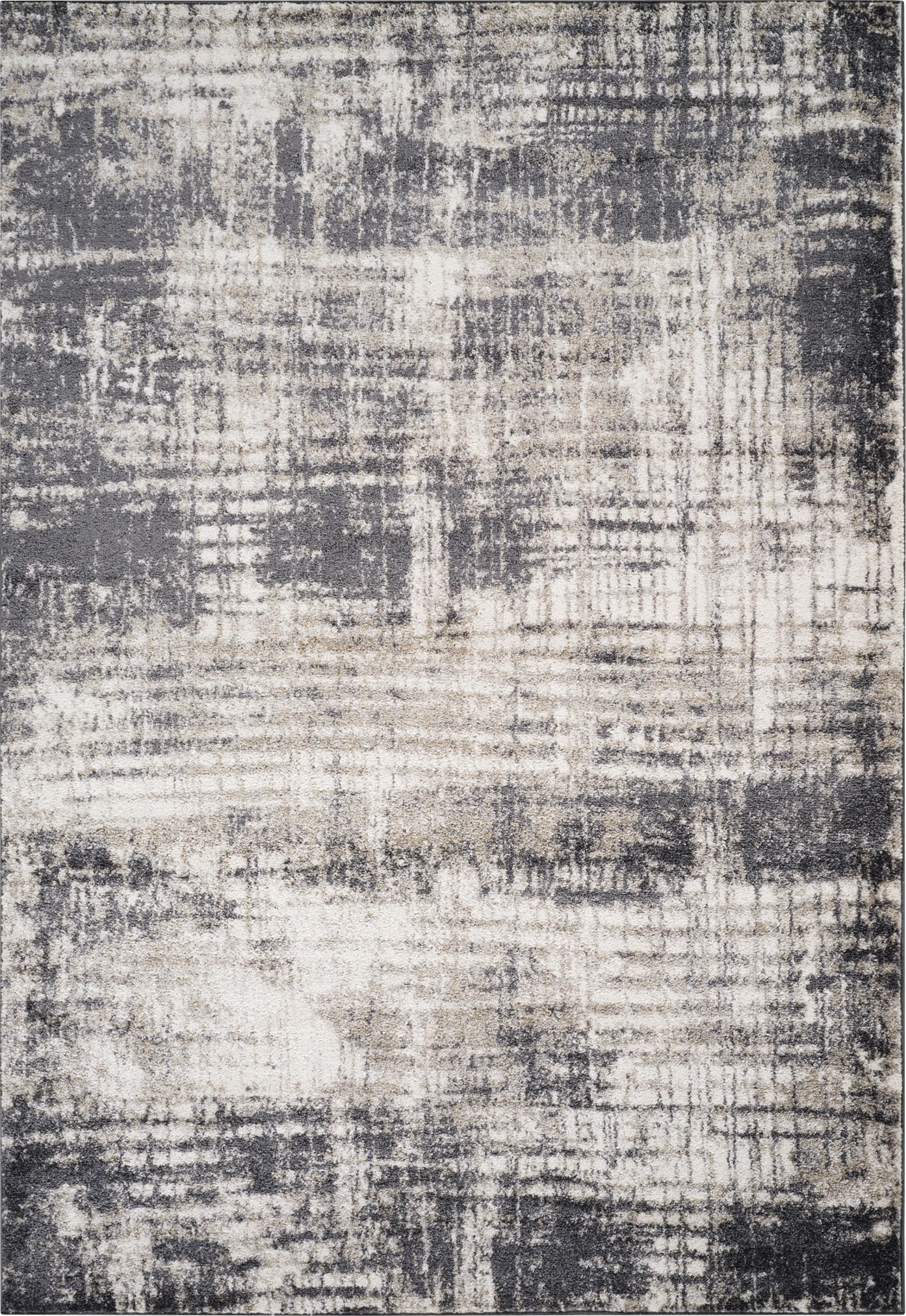 Fasil Charcoal 5'3 x 7'6 Rug - Thumbnail - Image 1