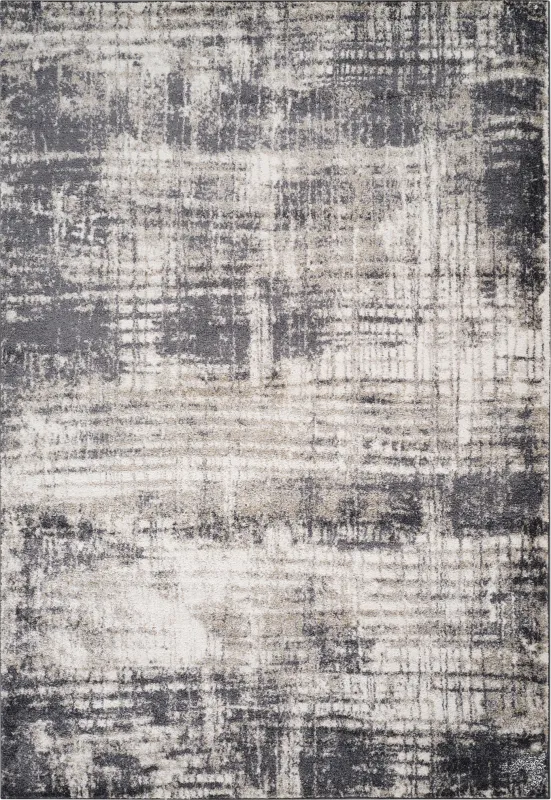 Fasil Charcoal 7'11 x 9'9 Rug