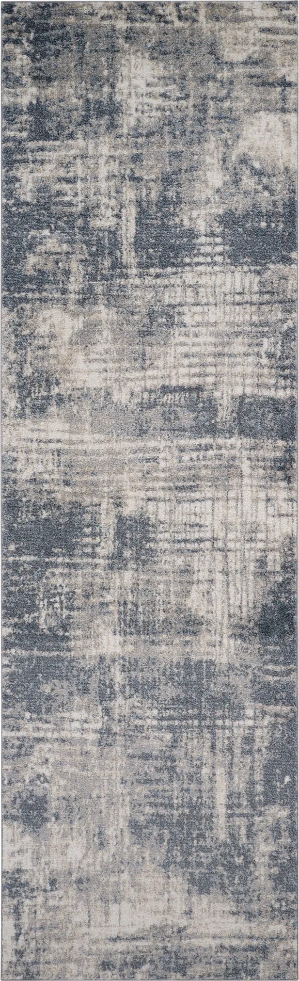 Fasil Blue 2'7 x 9' Runner Rug - Thumbnail - Image 1