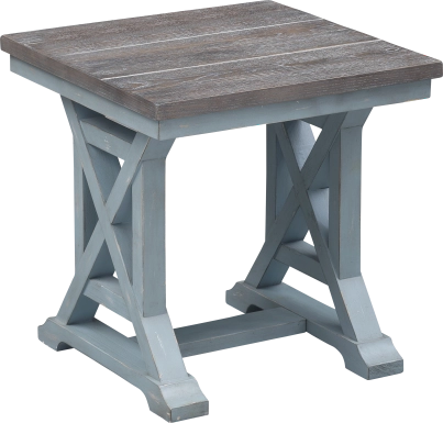 Grantland Blue End Table