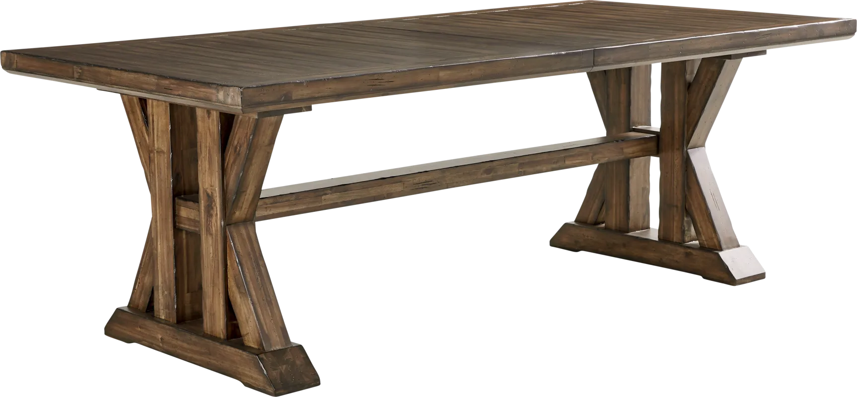 Covered Bridge Tobacco Dining Table