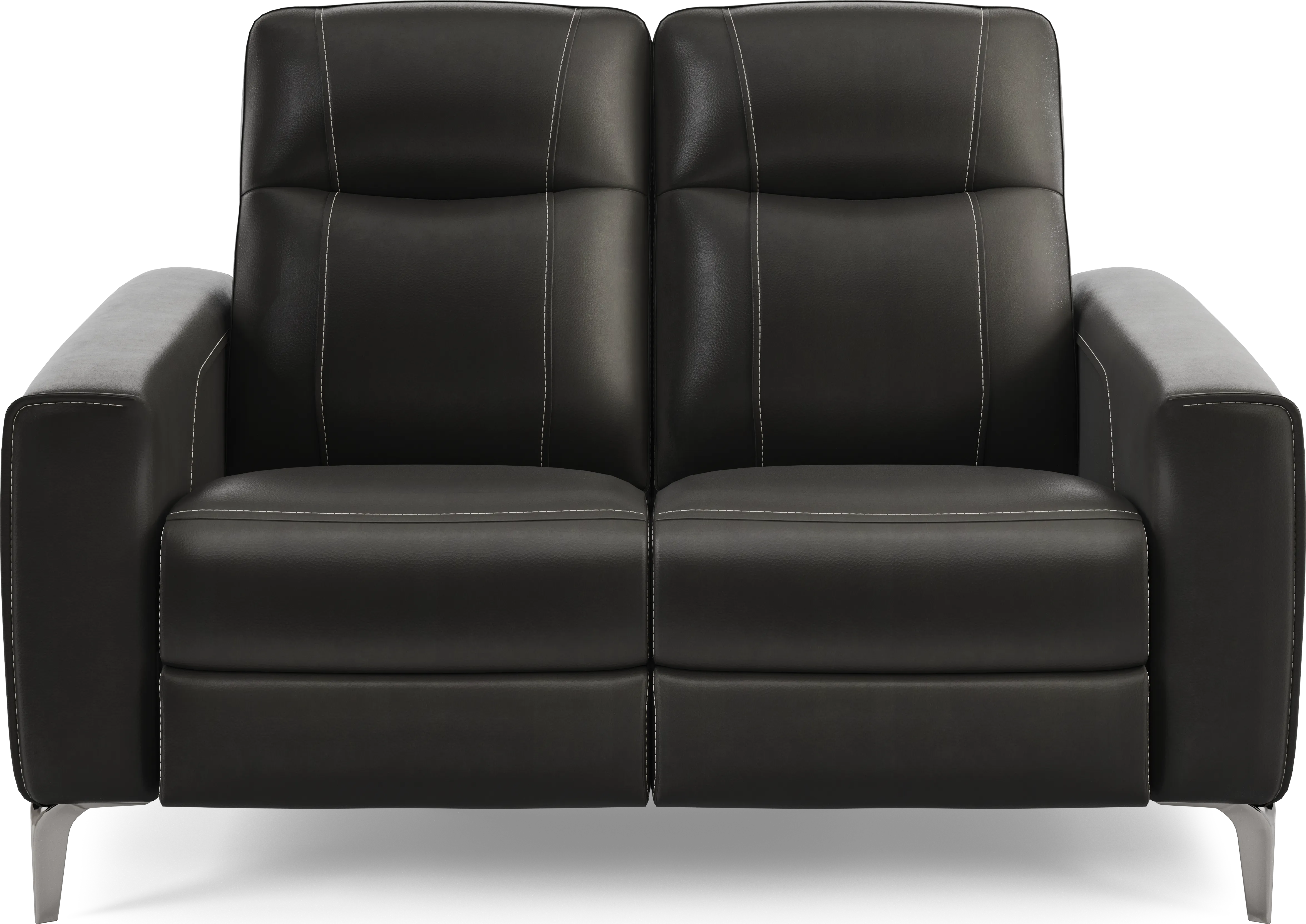 Parkside Heights Black Cherry Leather 8 Pc Living Room w/Dual Power Reclining Sofa - Thumbnail - Image 8