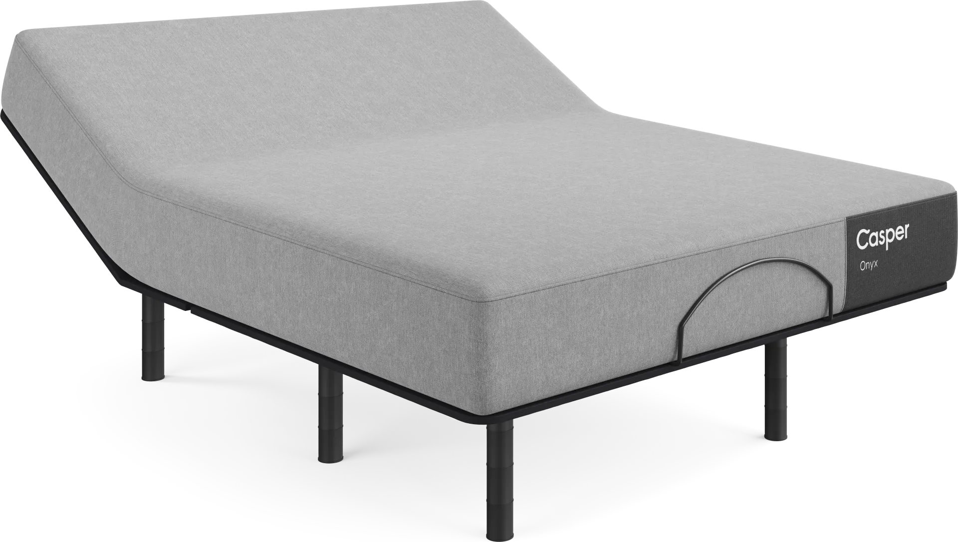 Casper Onyx 2.0 Queen Mattress with Head Up Only Base - Image 1