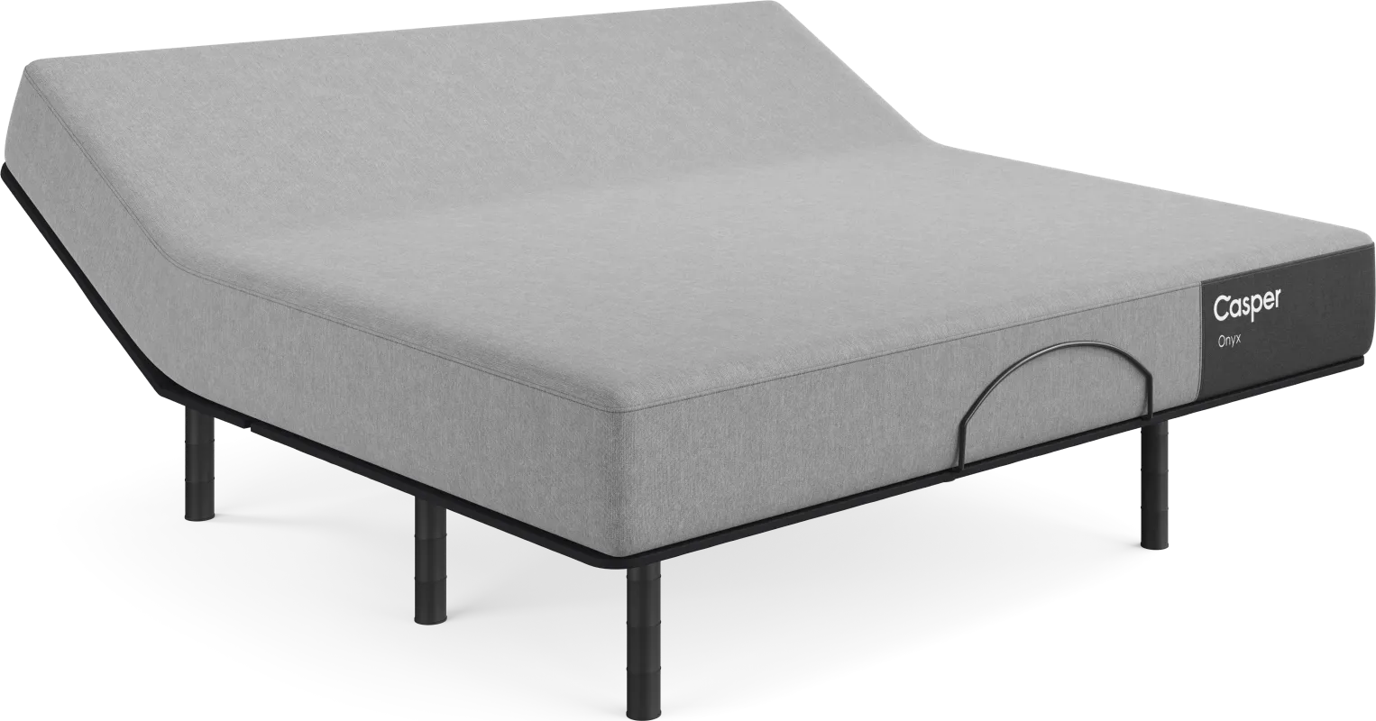 Casper Onyx 2.0 King Mattress with Head Up Only Base
