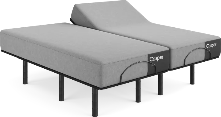 Casper Onyx 2.0 Split King Mattress with Head Up Only Base
