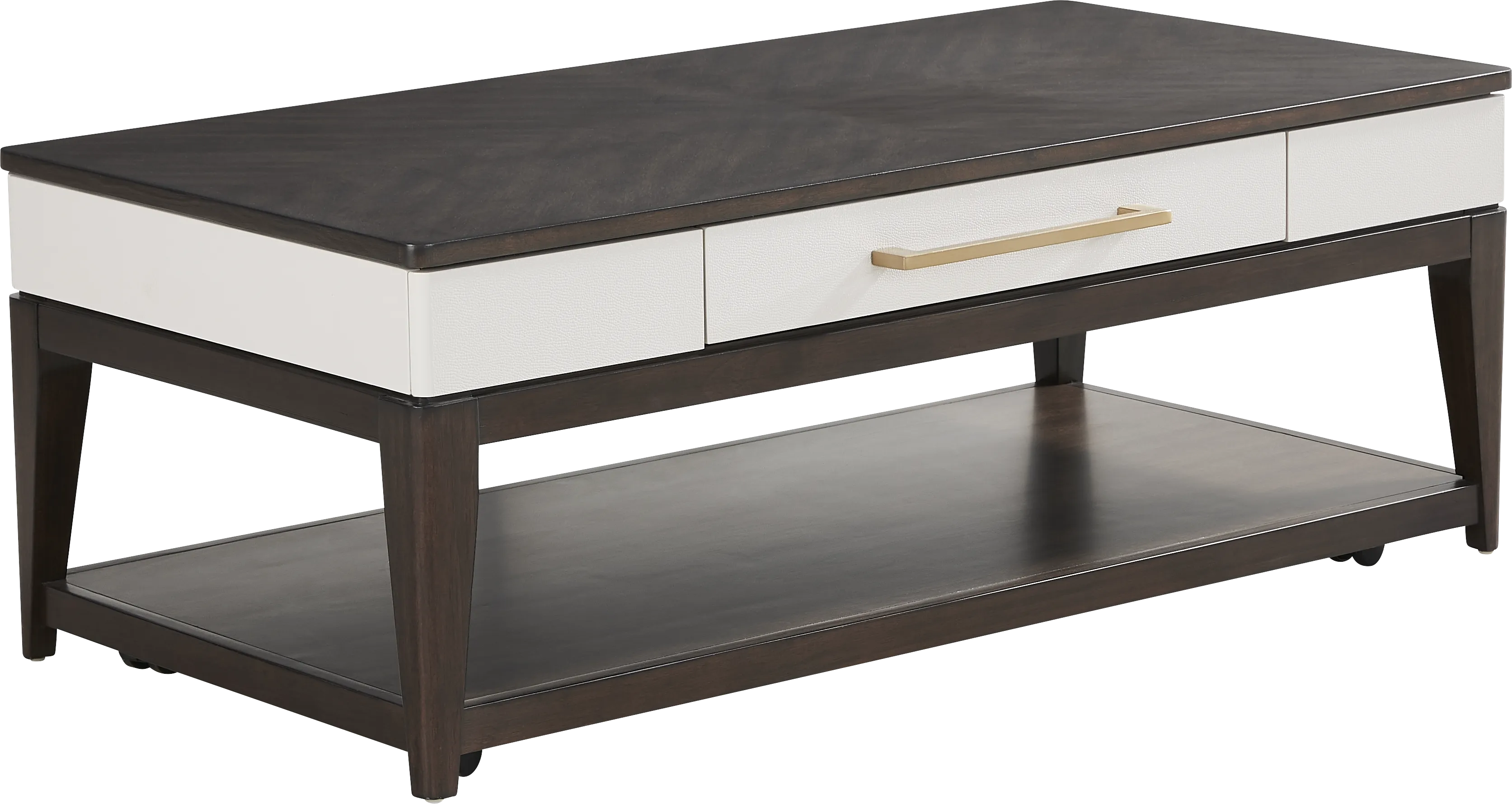 Elko Falls Espresso Cocktail Table - Thumbnail - Image 1