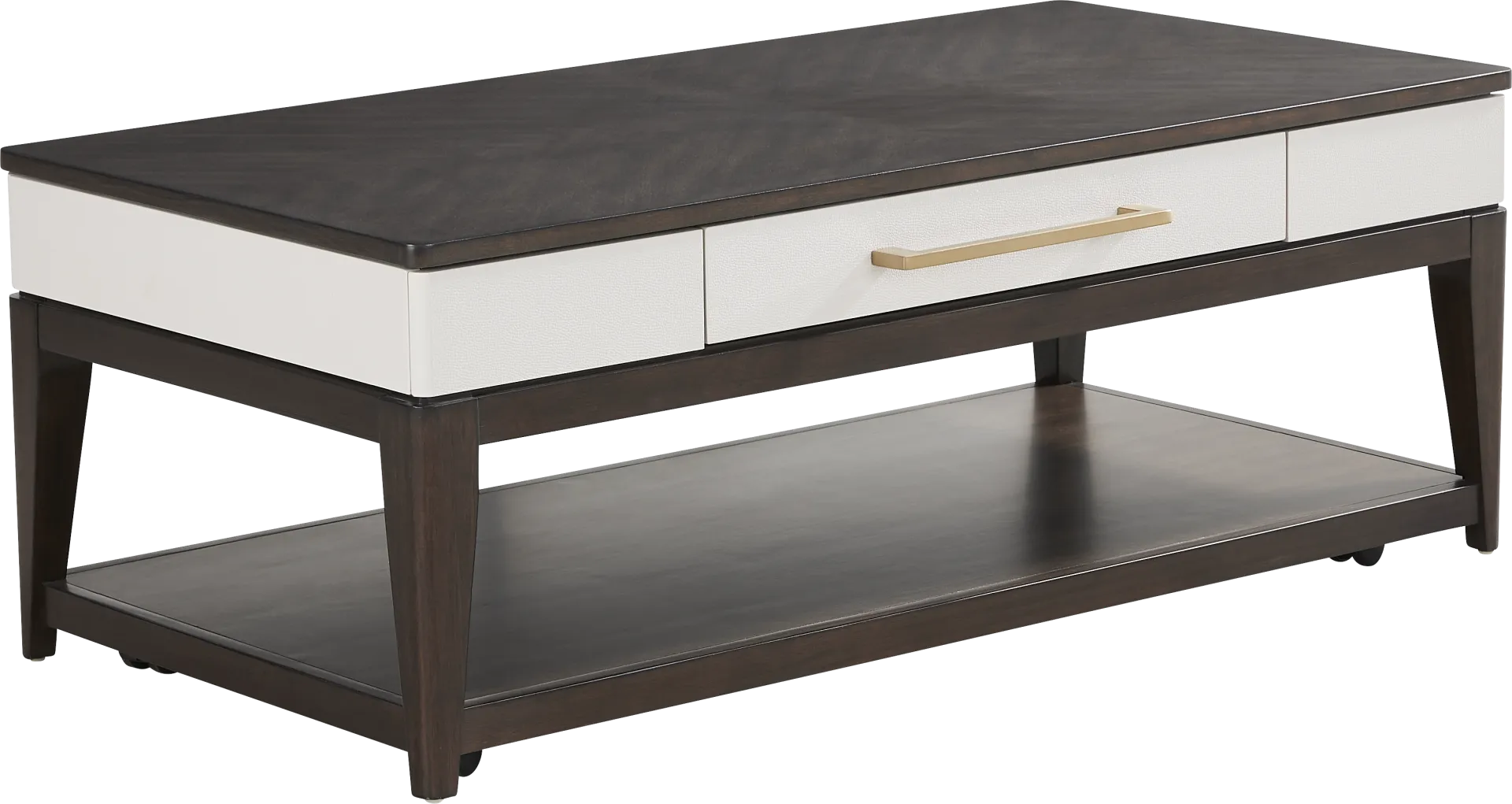 Elko Falls Espresso Cocktail Table - Image 1